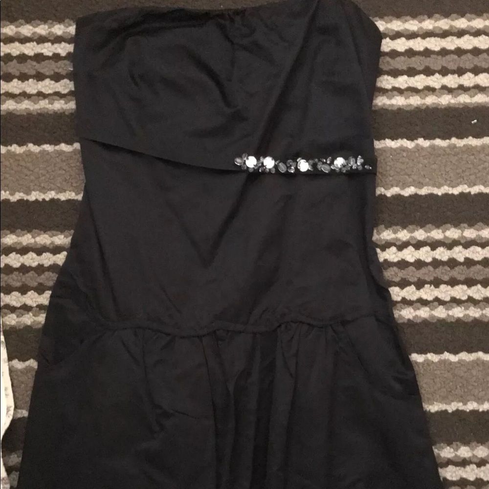 Vera Wang Black Silk Authentic Dress sz. 8